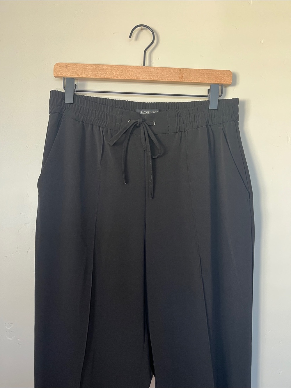 Rachel Zoe | Black Drawstring Waist Casual Pants